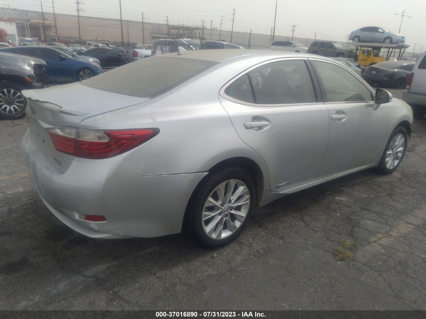 2013 LEXUS ES 300H HYBRID - JTHBW1GG7D2005608