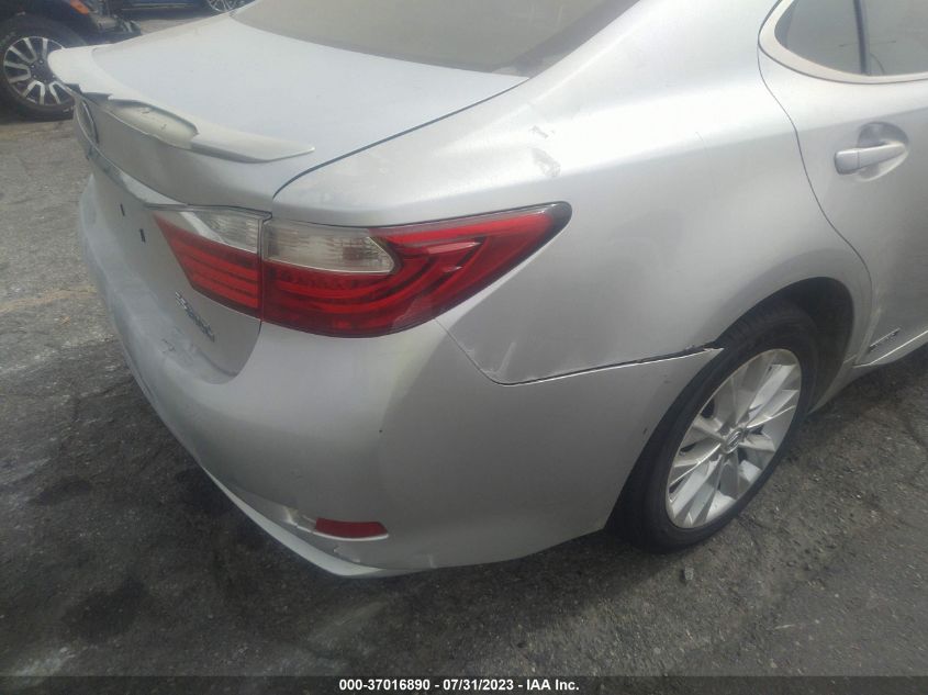 2013 LEXUS ES 300H HYBRID - JTHBW1GG7D2005608