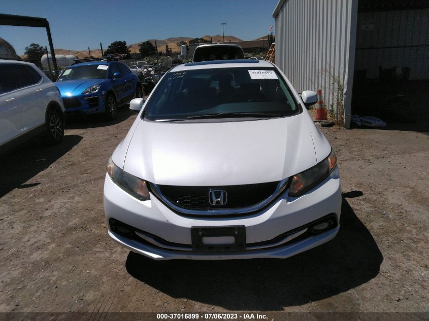 2013 HONDA CIVIC SDN EX-L - 19XFB2F97DE224272
