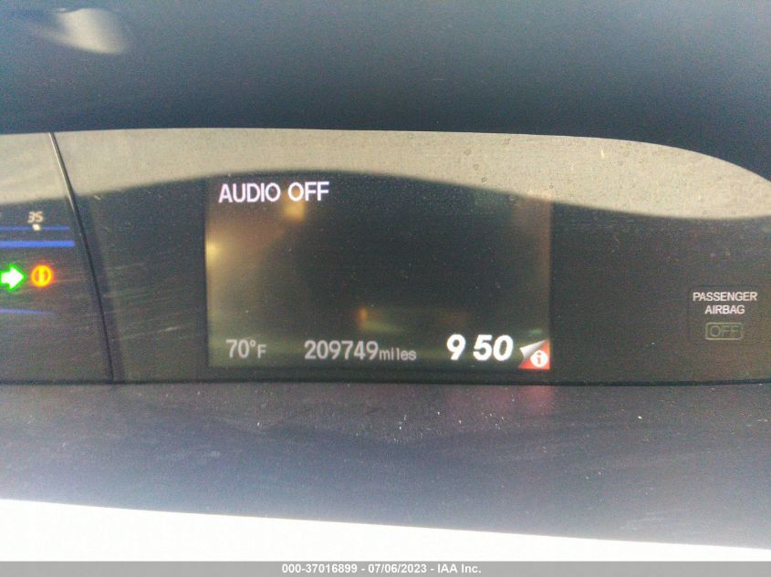 2013 HONDA CIVIC SDN EX-L - 19XFB2F97DE224272