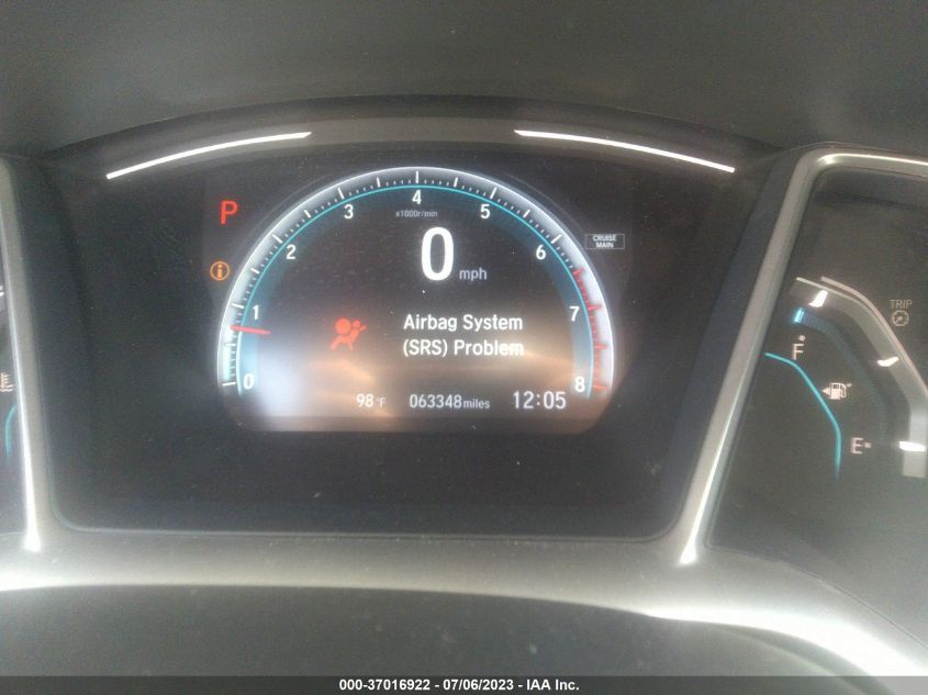2017 HONDA CIVIC SEDAN EX-T - 2HGFC1F36HH633121