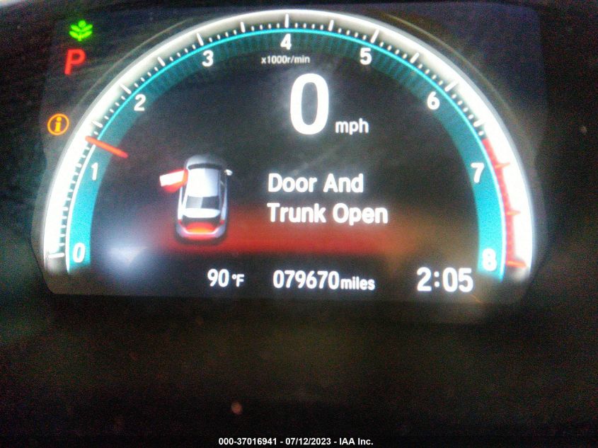 2017 HONDA CIVIC SEDAN EX - 2HGFC2F87HH546989