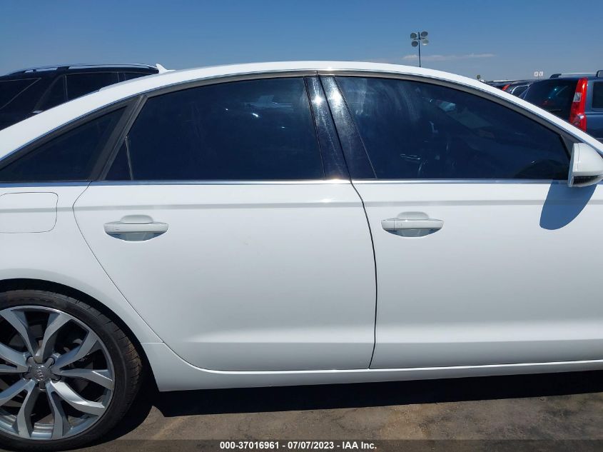 2014 AUDI A6 3.0T PREMIUM PLUS - WAUFGAFC9EN093511