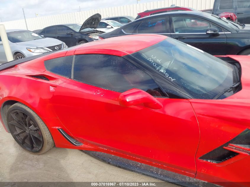 2017 CHEVROLET CORVETTE GRAND SPORT 1LT - 1G1YW2D78H5108491