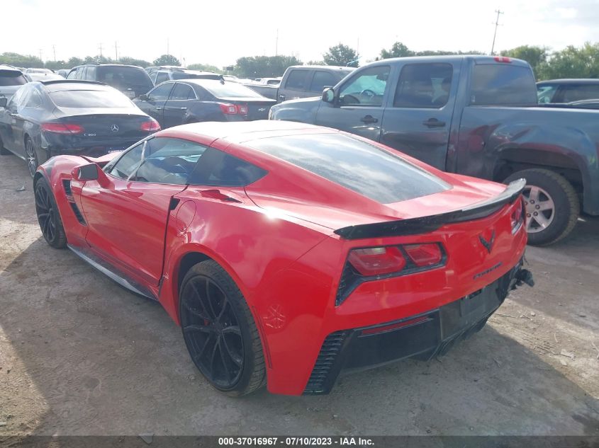 2017 CHEVROLET CORVETTE GRAND SPORT 1LT - 1G1YW2D78H5108491