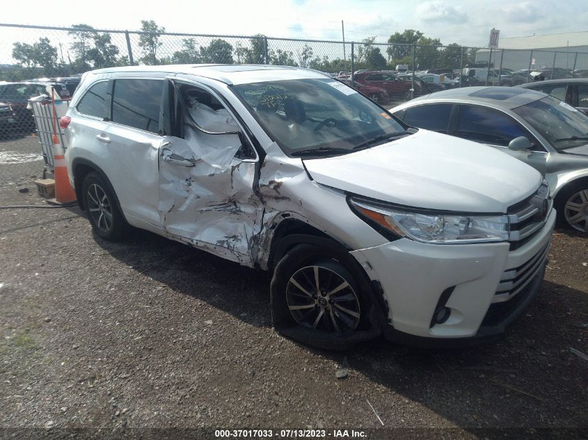 2018 TOYOTA HIGHLANDER SE/XLE - 5TDJZRFH3JS499757