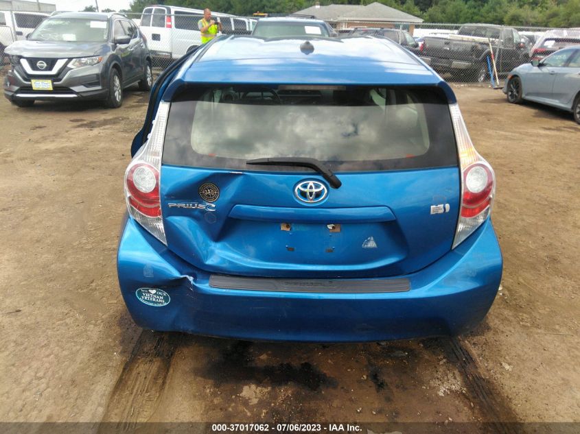 2013 TOYOTA PRIUS C ONE/TWO/THREE/FOUR - JTDKDTB38D1555249