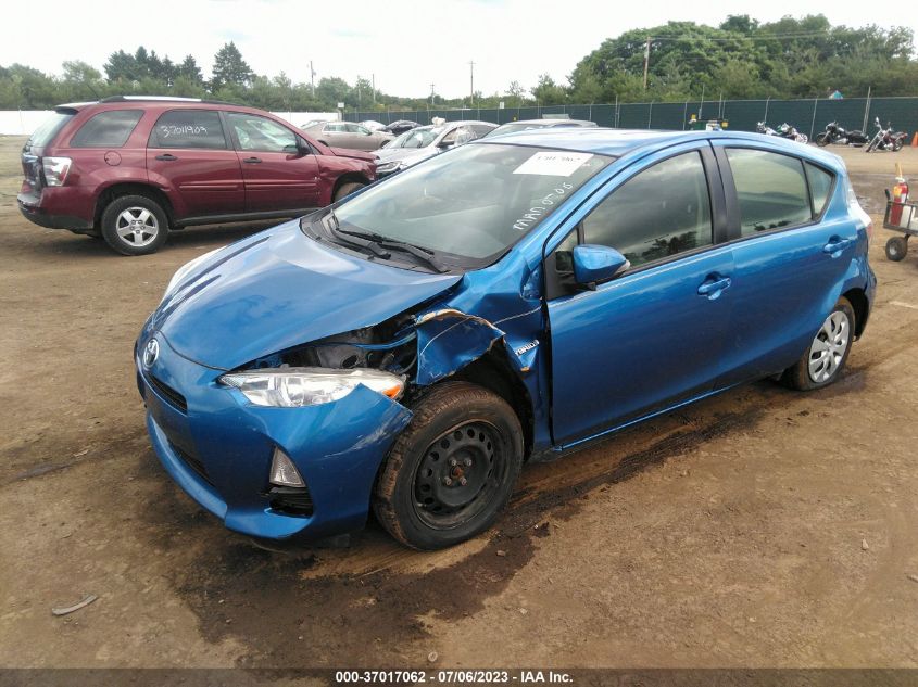 2013 TOYOTA PRIUS C ONE/TWO/THREE/FOUR - JTDKDTB38D1555249