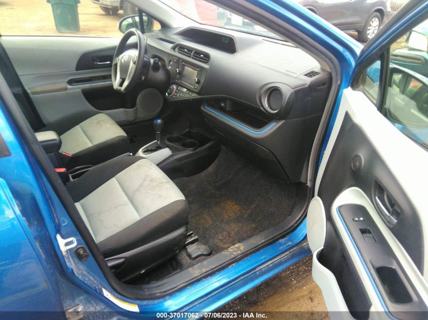 2013 TOYOTA PRIUS C ONE/TWO/THREE/FOUR - JTDKDTB38D1555249