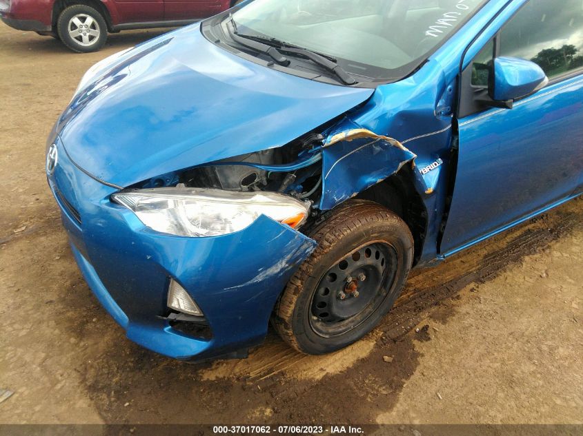 2013 TOYOTA PRIUS C ONE/TWO/THREE/FOUR - JTDKDTB38D1555249