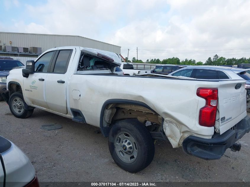 2020 CHEVROLET SILVERADO 2500HD WORK TRUCK - 1GC2WLE75LF291840