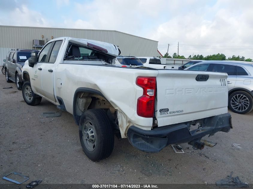 2020 CHEVROLET SILVERADO 2500HD WORK TRUCK - 1GC2WLE75LF291840