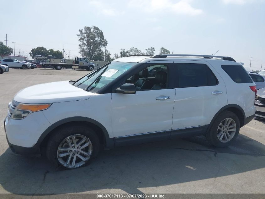 2013 FORD EXPLORER XLT - 1FM5K8D81DGB07081