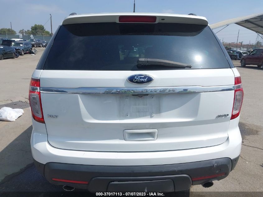 2013 FORD EXPLORER XLT - 1FM5K8D81DGB07081
