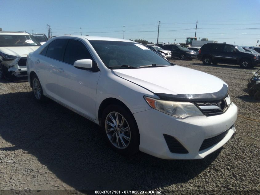 2013 TOYOTA CAMRY LE - 4T1BF1FK0DU244750