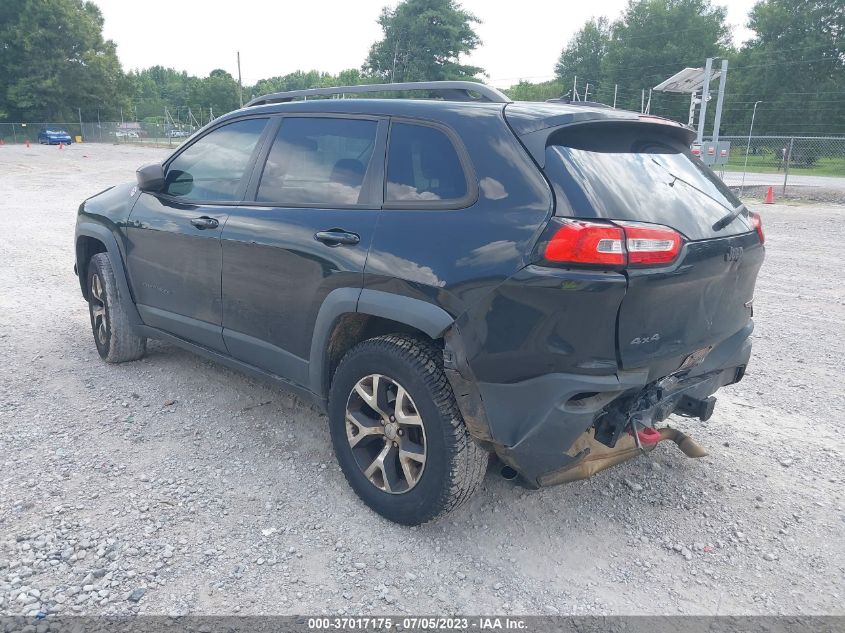 2014 JEEP CHEROKEE TRAILHAWK - 1C4PJMBS0EW170221