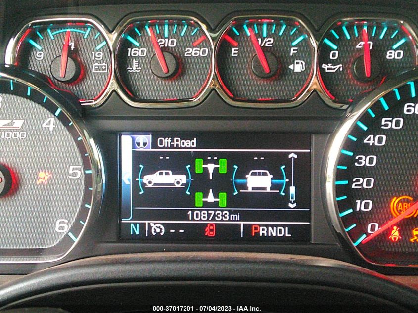 2017 CHEVROLET SILVERADO 1500 LT - 1GCVKREC1HZ226157