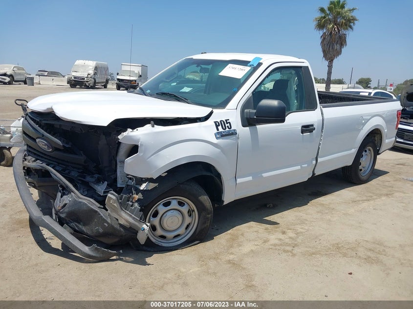 VIN 1FTMF1CP6JKC44739 2018 FORD F-150 XL/XLT