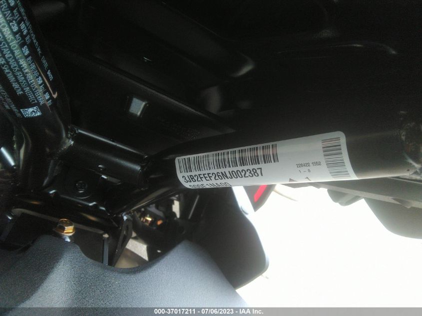 2022 CAN-AM RYKER - 3JB2FEF26NJ002387