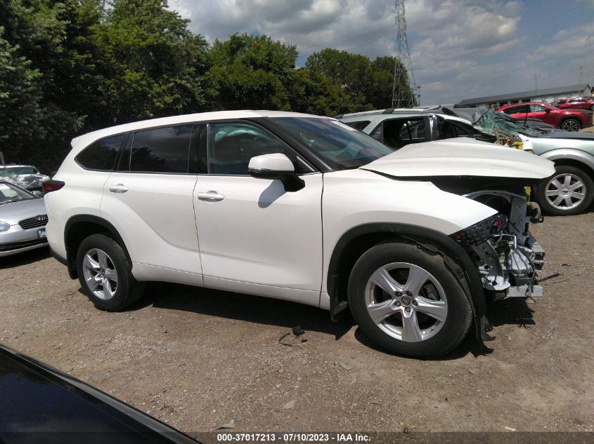 2021 TOYOTA HIGHLANDER L/LE - 5TDBZRBH7MS056591