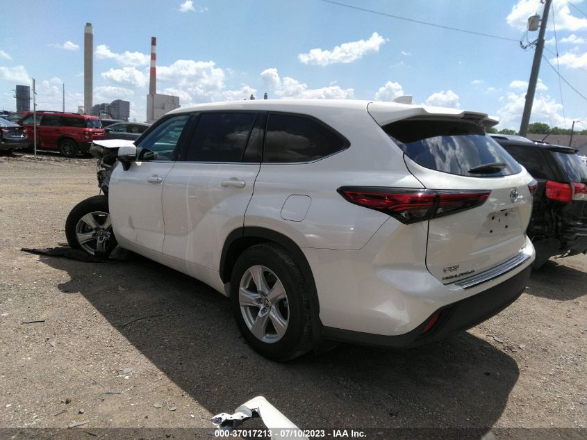 2021 TOYOTA HIGHLANDER L/LE - 5TDBZRBH7MS056591