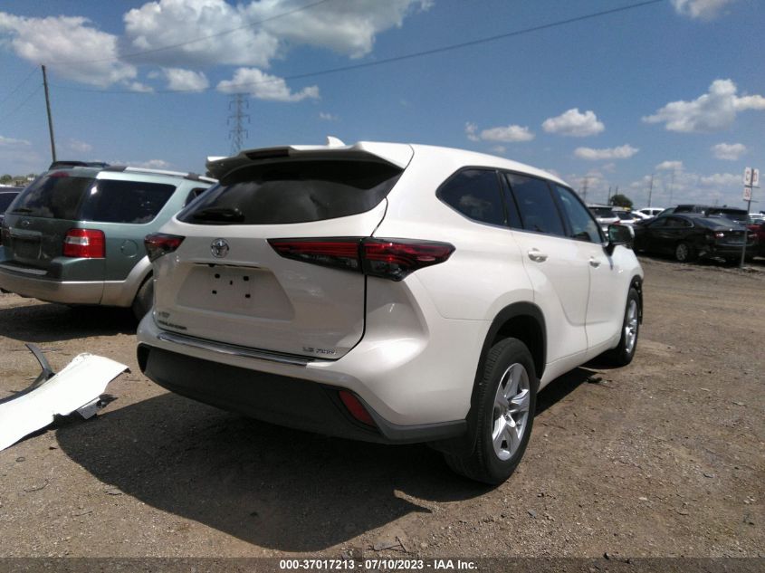 2021 TOYOTA HIGHLANDER L/LE - 5TDBZRBH7MS056591
