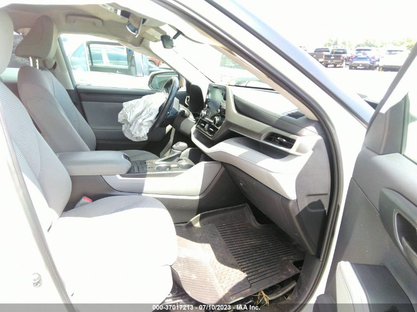 2021 TOYOTA HIGHLANDER L/LE - 5TDBZRBH7MS056591