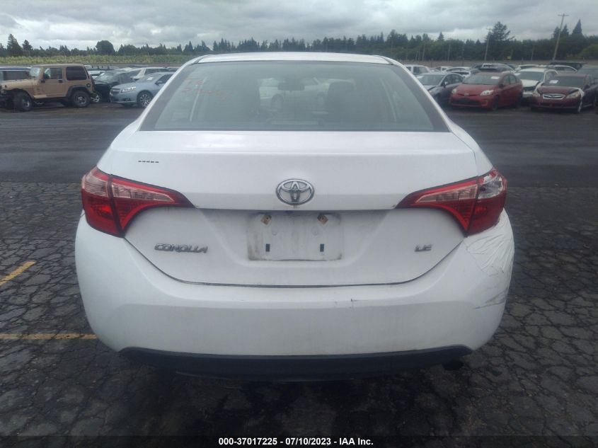 2017 TOYOTA COROLLA L/LE/XLE/SE - 2T1BURHE4HC749614