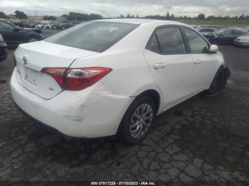 2017 TOYOTA COROLLA L/LE/XLE/SE - 2T1BURHE4HC749614