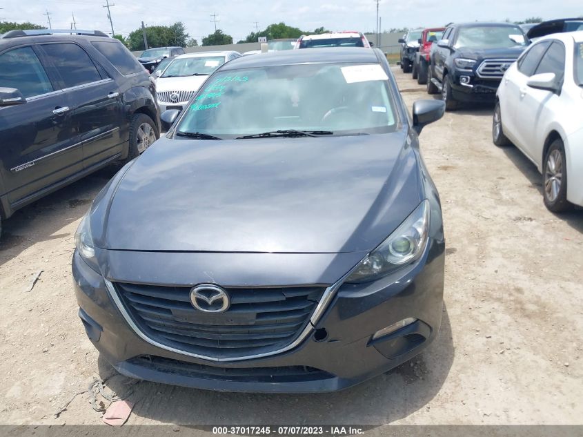 2015 MAZDA MAZDA3 I SPORT - 3MZBM1U77FM146487