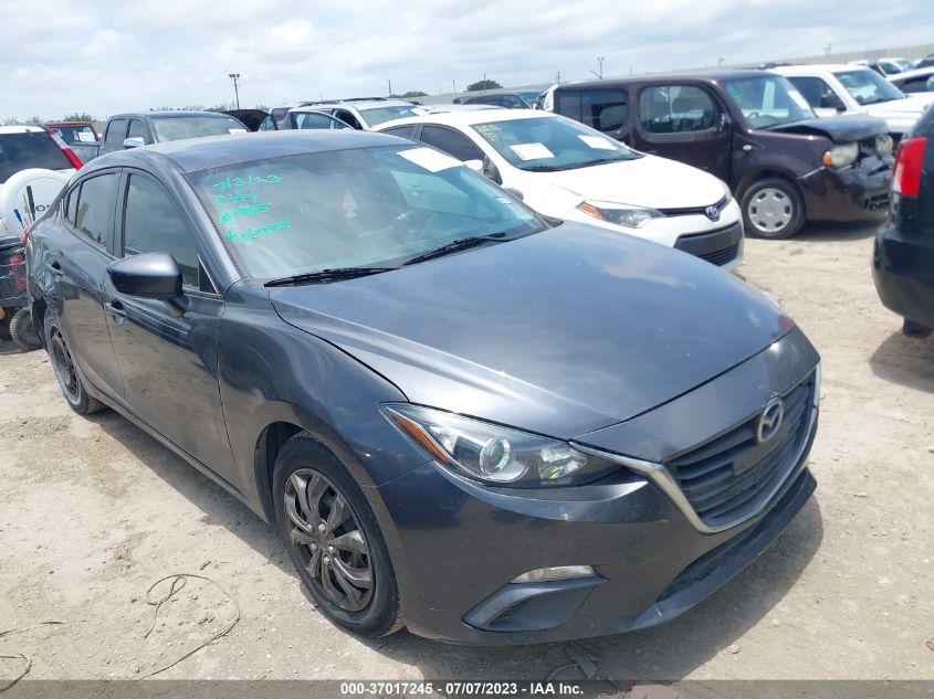 2015 MAZDA MAZDA3 I SPORT - 3MZBM1U77FM146487