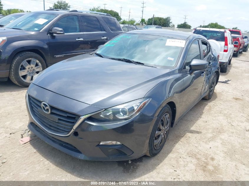 2015 MAZDA MAZDA3 I SPORT - 3MZBM1U77FM146487