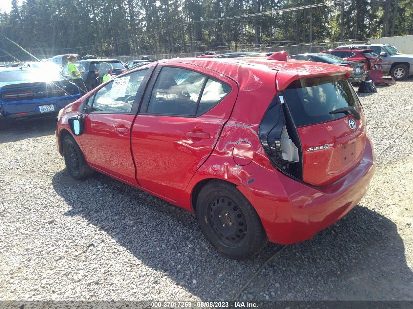 2015 TOYOTA PRIUS C ONE/TWO/THREE/FOUR - JTDKDTB39F1108111