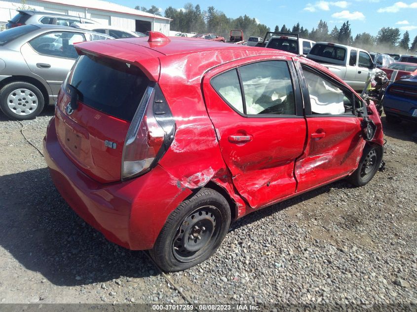 2015 TOYOTA PRIUS C ONE/TWO/THREE/FOUR - JTDKDTB39F1108111