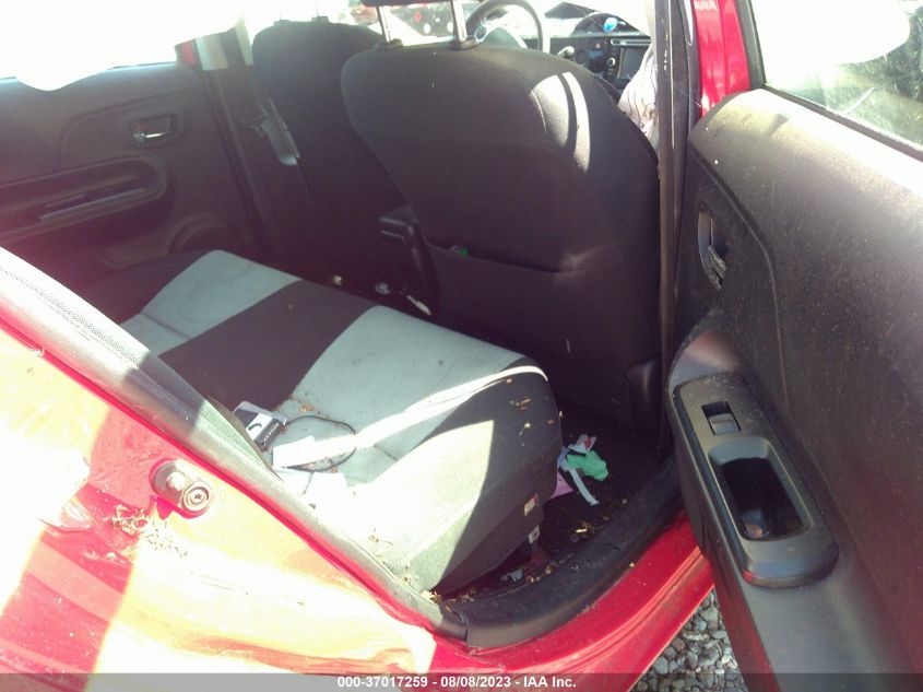 2015 TOYOTA PRIUS C ONE/TWO/THREE/FOUR - JTDKDTB39F1108111