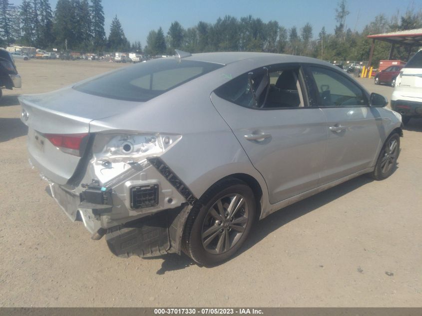 2018 HYUNDAI ELANTRA SEL - 5NPD84LF6JH272381