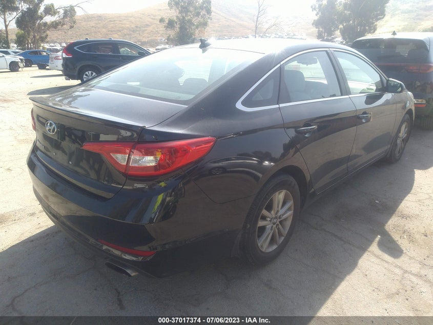 VIN 5NPE24AF7HH550515 2017 HYUNDAI SONATA SE
