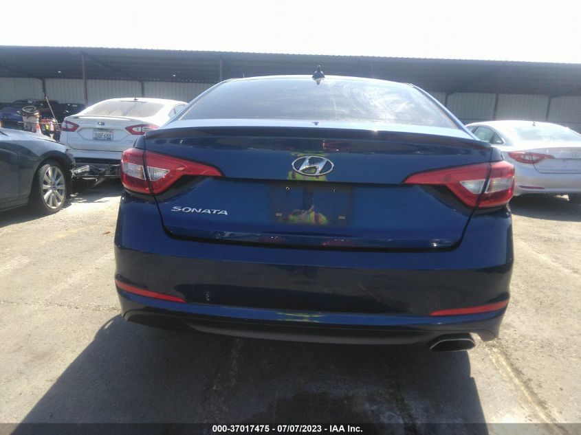 2016 HYUNDAI SONATA 2.4L SE - 5NPE24AF4GH366860