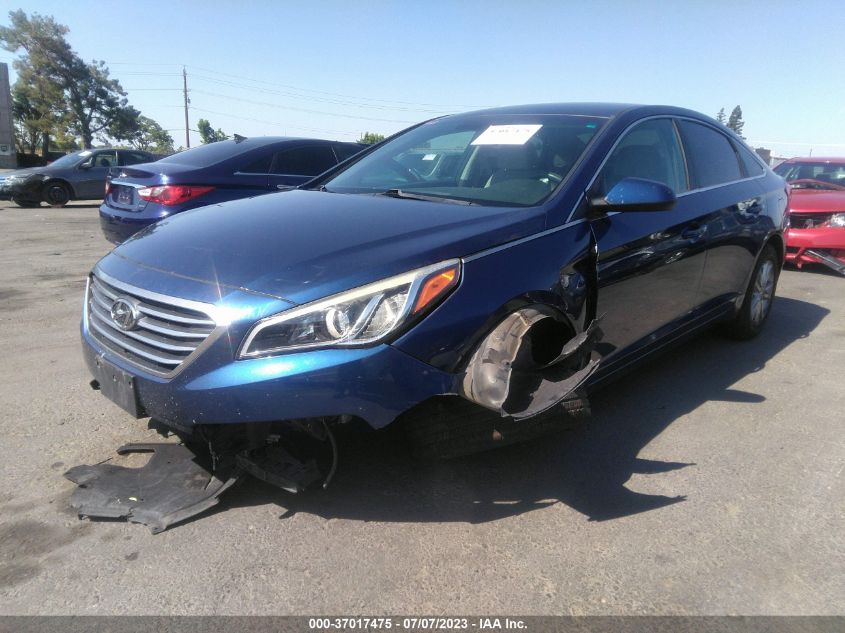 2016 HYUNDAI SONATA 2.4L SE - 5NPE24AF4GH366860