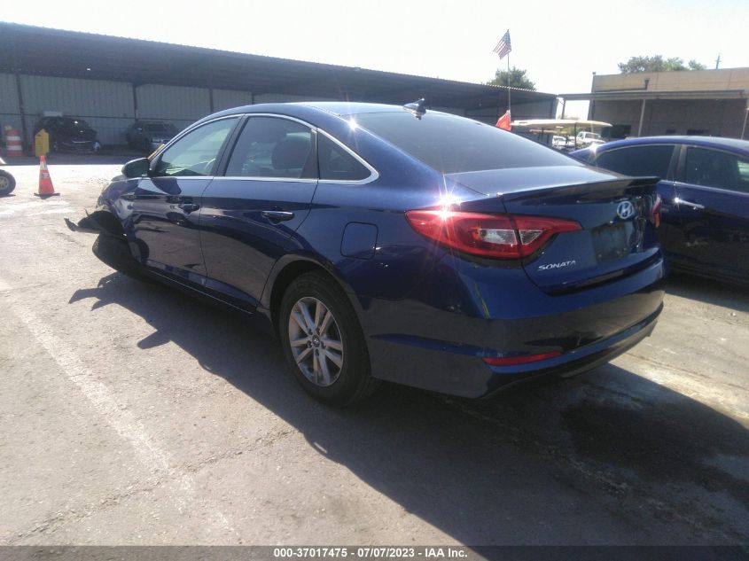 2016 HYUNDAI SONATA 2.4L SE - 5NPE24AF4GH366860