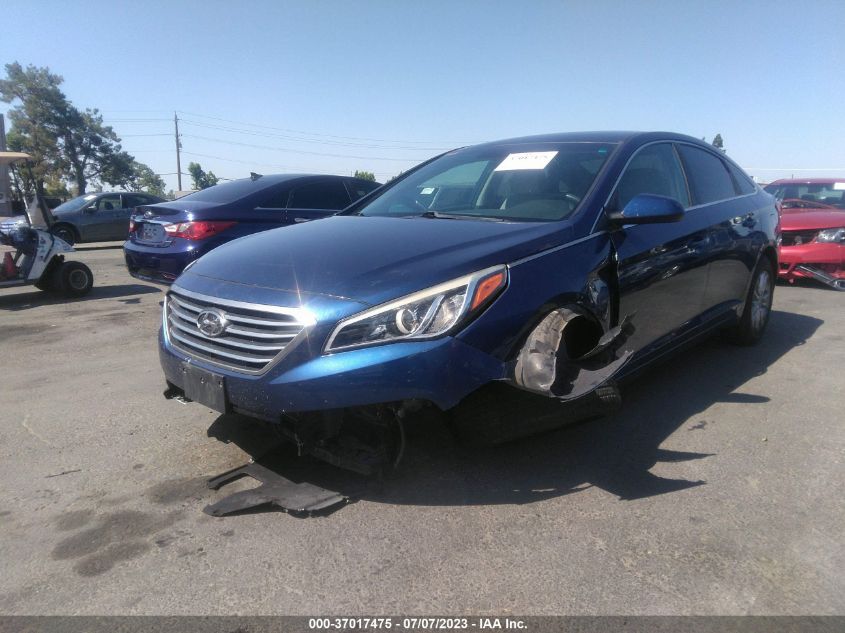 2016 HYUNDAI SONATA 2.4L SE - 5NPE24AF4GH366860