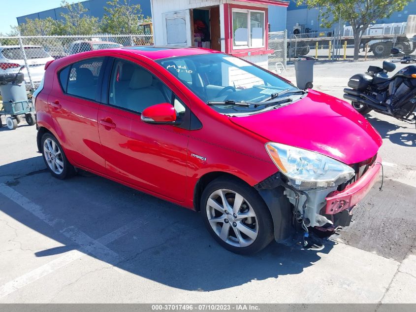 2014 TOYOTA PRIUS C ONE/THREE/TWO/FOUR - JTDKDTB32E1061468