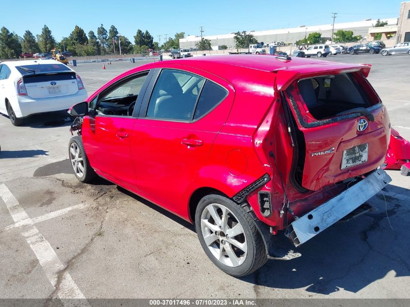 2014 TOYOTA PRIUS C ONE/THREE/TWO/FOUR - JTDKDTB32E1061468
