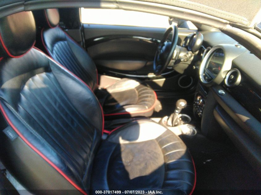 2015 MINI COOPER ROADSTER WMWSY1C59FT626195