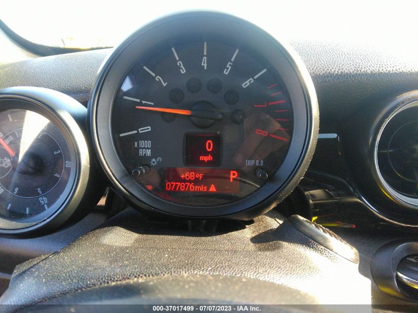 2015 MINI COOPER ROADSTER WMWSY1C59FT626195