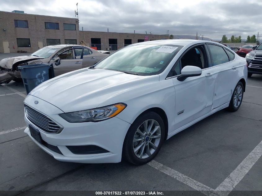 2017 FORD FUSION HYBRID SE - 3FA6P0LUXHR325969