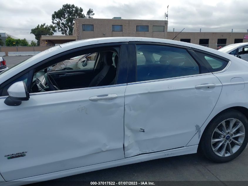 2017 FORD FUSION HYBRID SE - 3FA6P0LUXHR325969