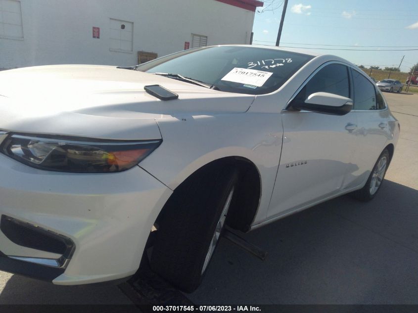 2016 CHEVROLET MALIBU LT - 1G1ZE5ST0GF311778
