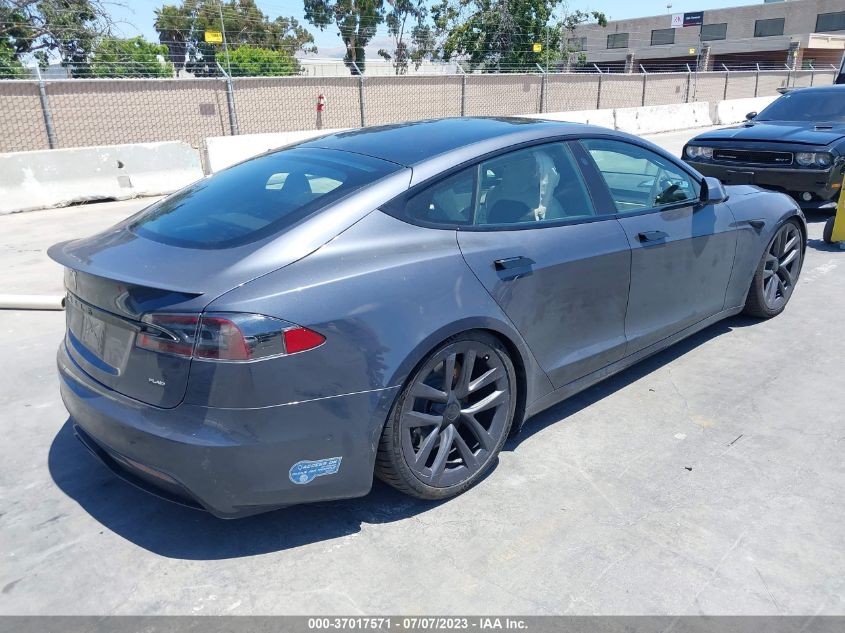 2021 TESLA MODEL S - 5YJSA1E68MF443691