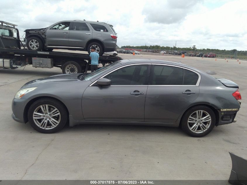 2013 INFINITI G37 SEDAN JOURNEY - JN1CV6AP7DM302786